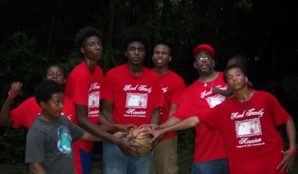 Reed Family Youth In Unity Basketball T-Shirt Photo